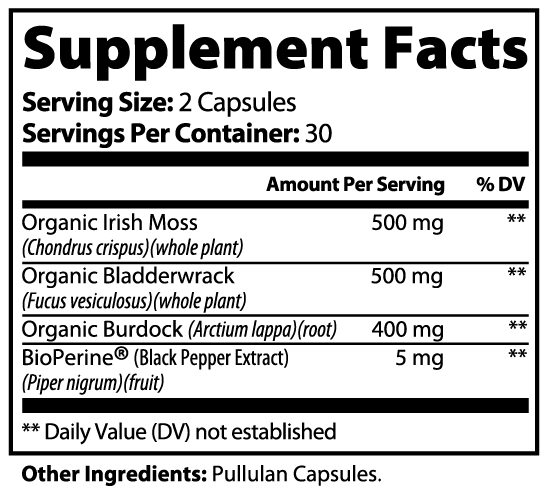 Mous de Mè — Organic Sea Moss Capsules