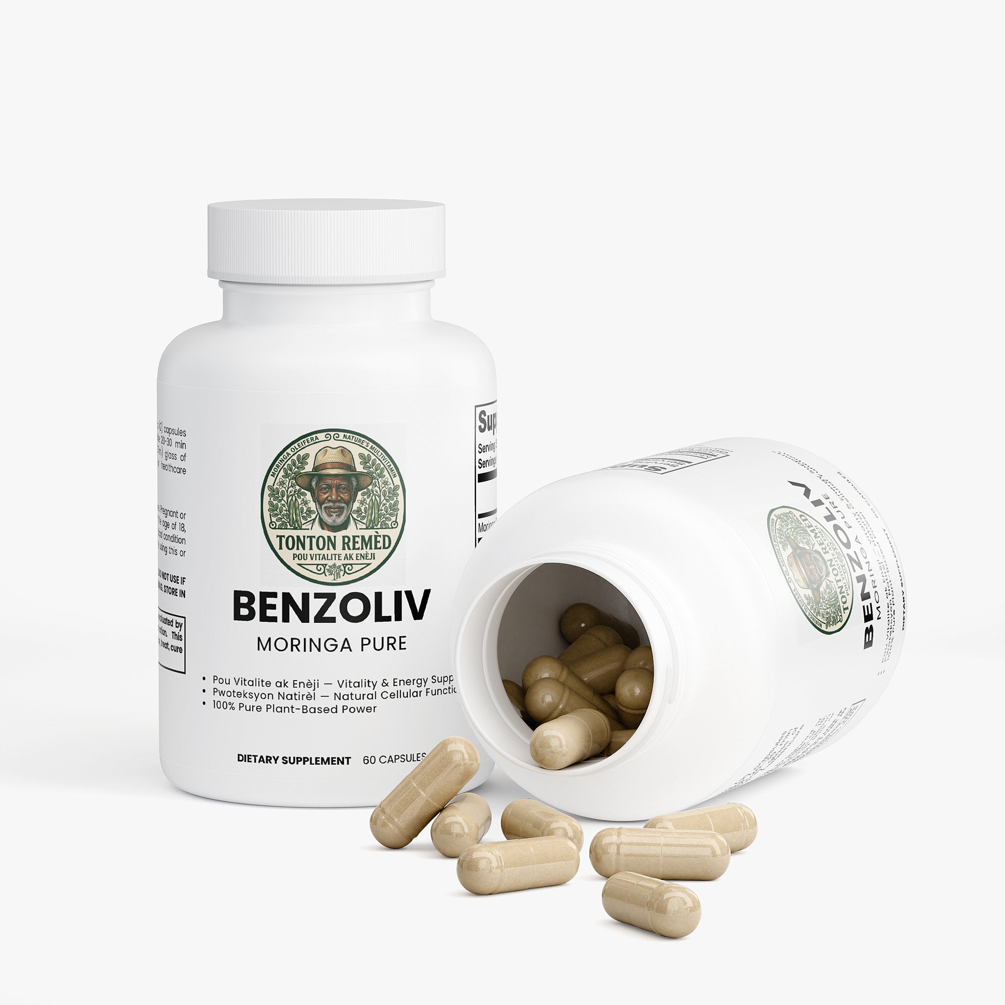Benzoliv — Moringa Pure Capsules