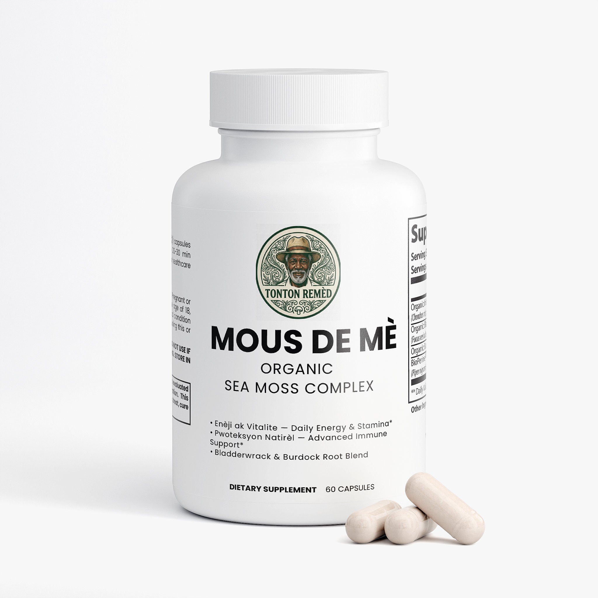 Mous de Mè — Organic Sea Moss Capsules