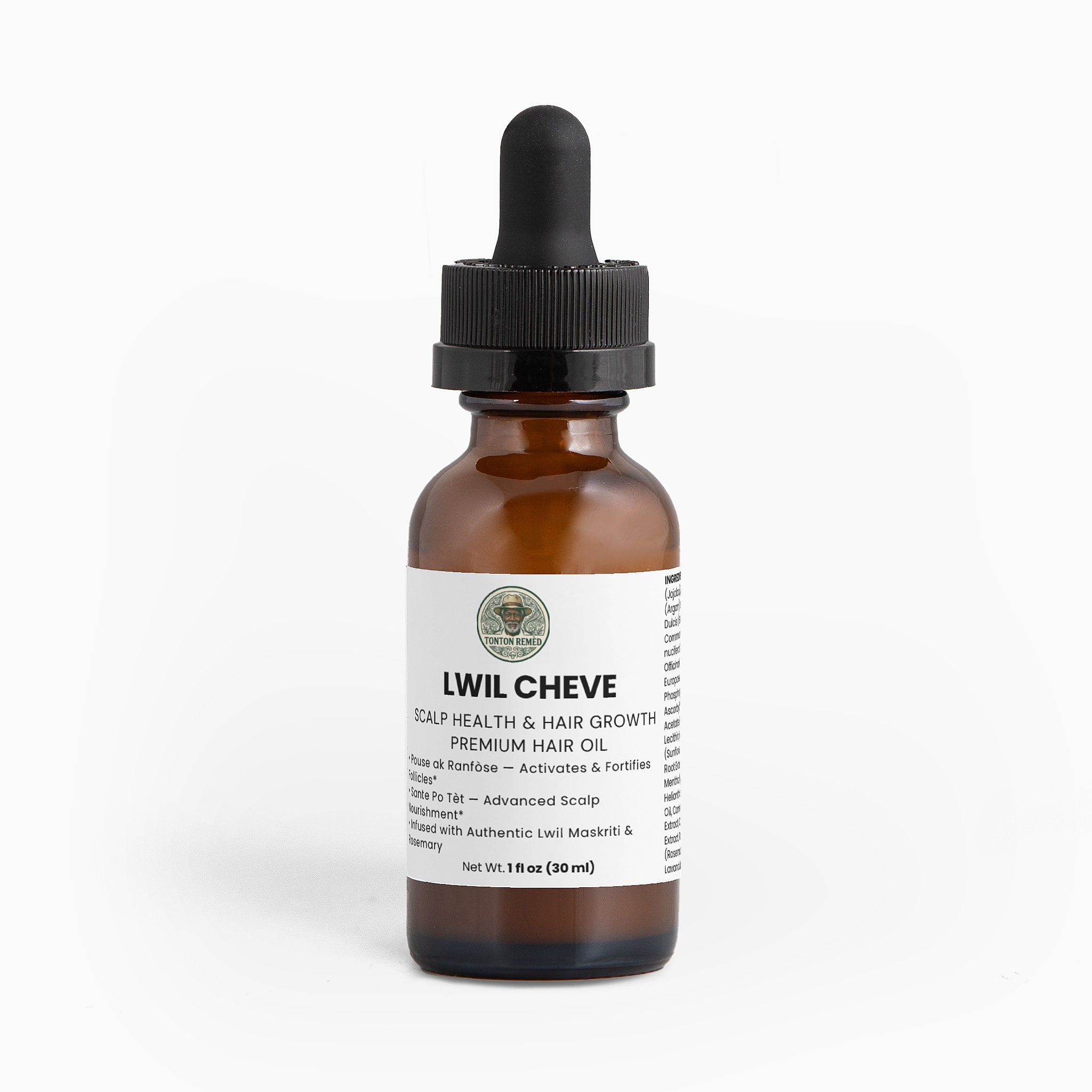 Lwil Cheve — Scalp Health & Hair Growth Oil