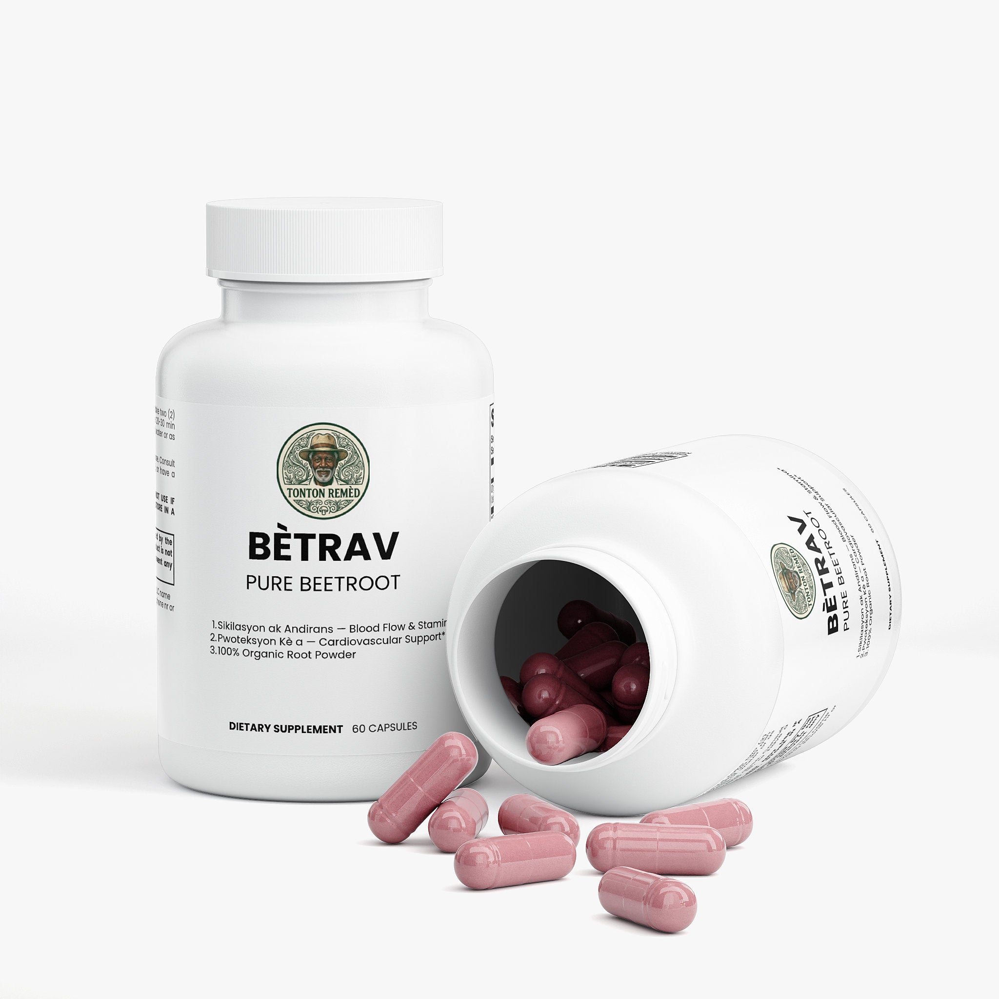 Bètrav — Pure Beetroot Capsules