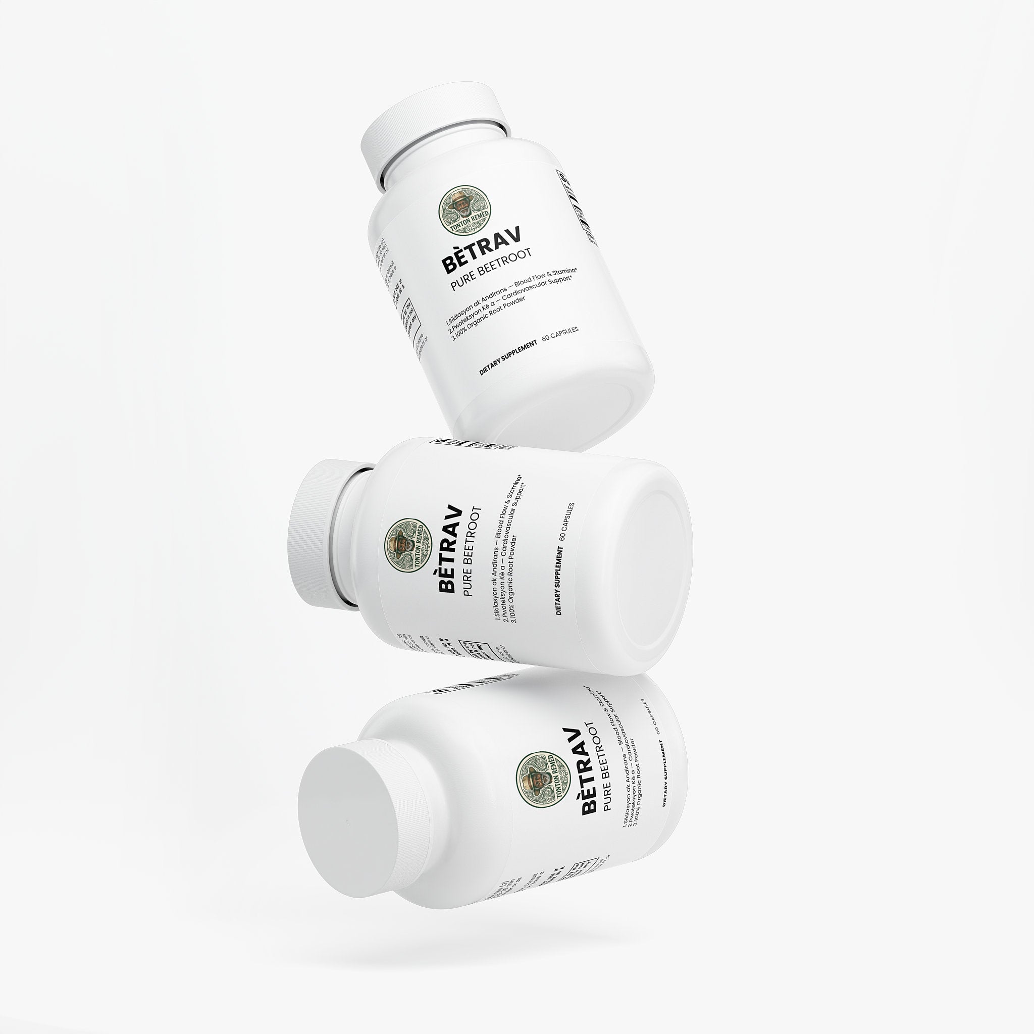 Bètrav — Pure Beetroot Capsules