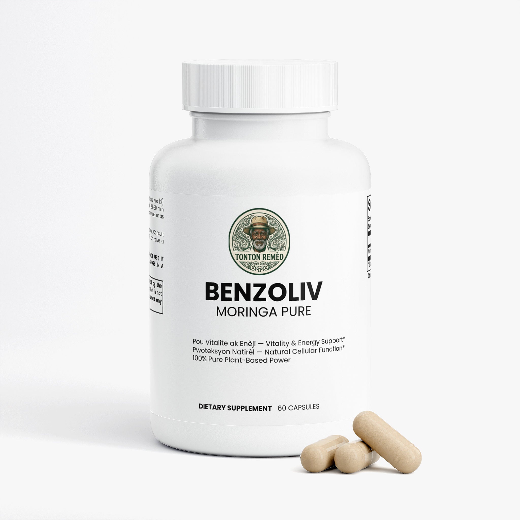 Benzoliv — Moringa Pure Capsules