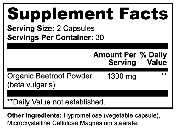 Bètrap — Pure Beetroot Capsules