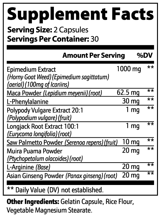 Vigè — Horny Goat Weed Blend Capsules